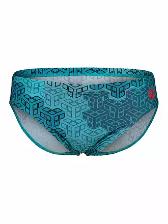 ARENA | Bañador slip para hombre Camo Kikko | dunkelblau